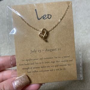Leo Necklace (ACCEPTING REASONABLE OFFERS)
